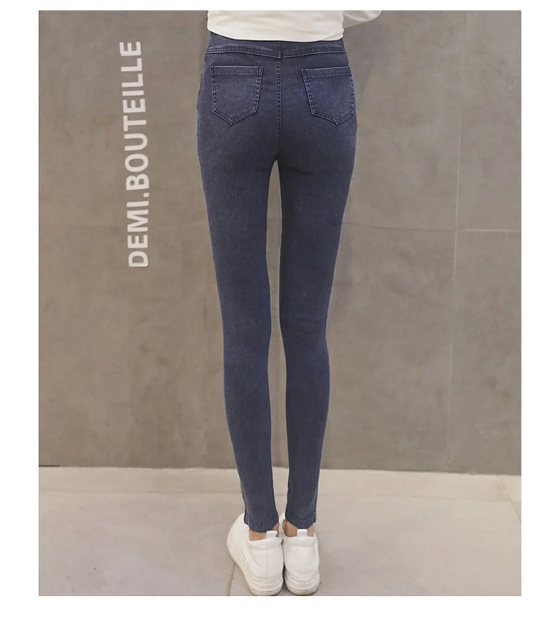 
Trousers For Pregnant Women Clothes Elastic Waist Maternity Pants Abdominal Pregnancy Jeans Stretch Leggings Clothing 
