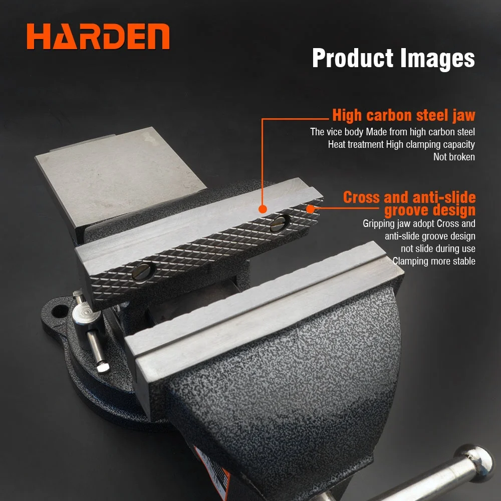 Профессиональные тиски для стола из сверхпрочной легированной стали 5 \