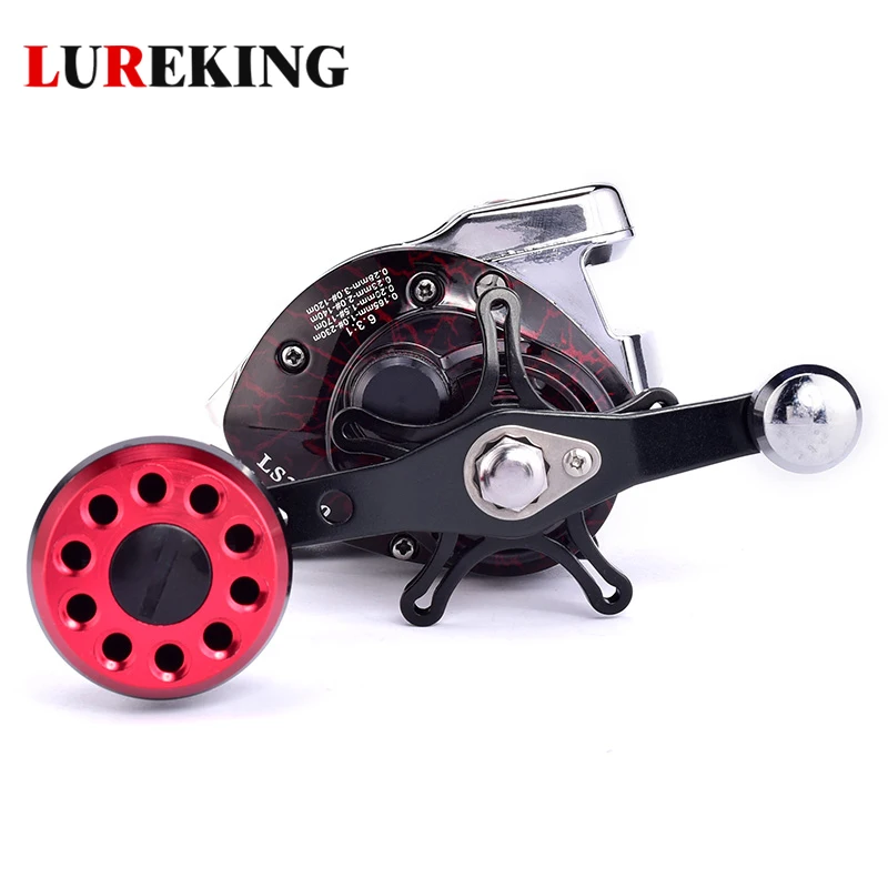 Lureking 3000 Series Waterproof Freshwater Saltwater Feeder Line Counter Fishing Reel