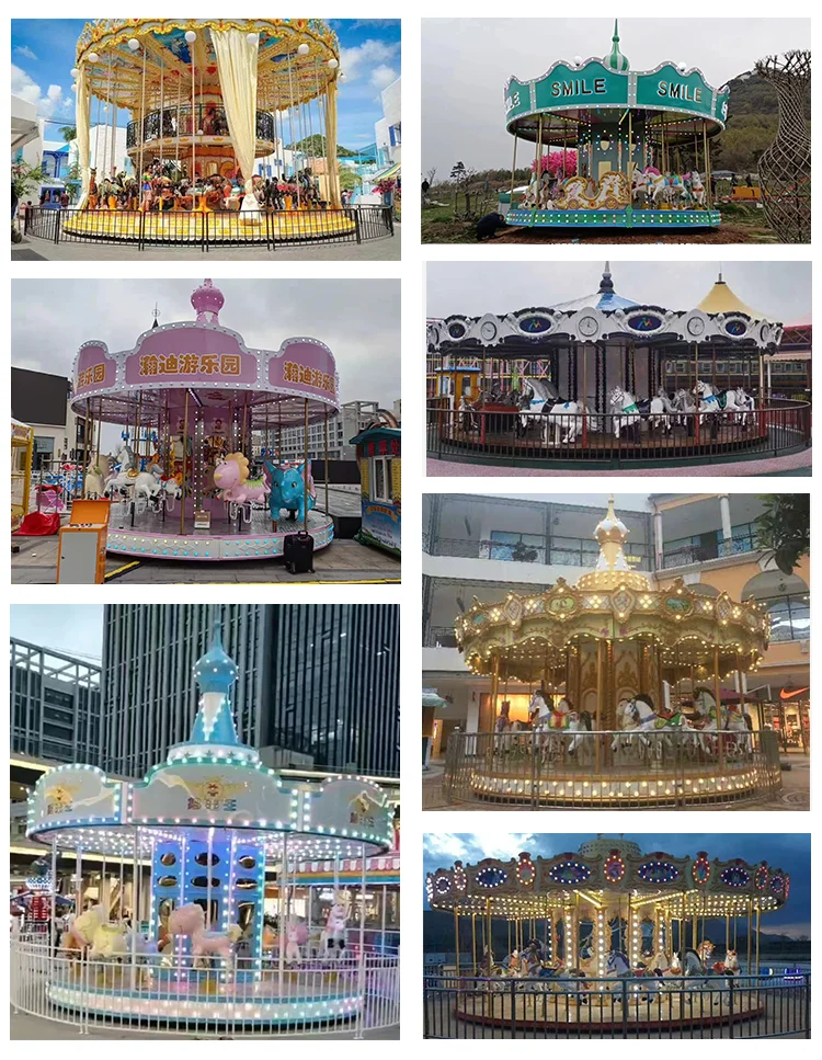 Factory Directly Wholesale Portable Carousel Candle Holder Carousel