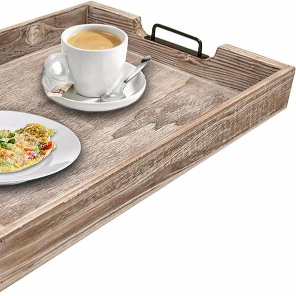 Farmhouse Coffee Table tray Decorative Rustic home Decor platters