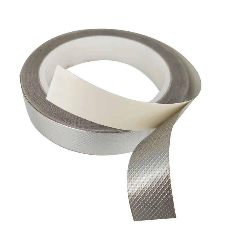 Embossed tin plating 0.1mm Shielding electrically double conductive Aluminum foil tape