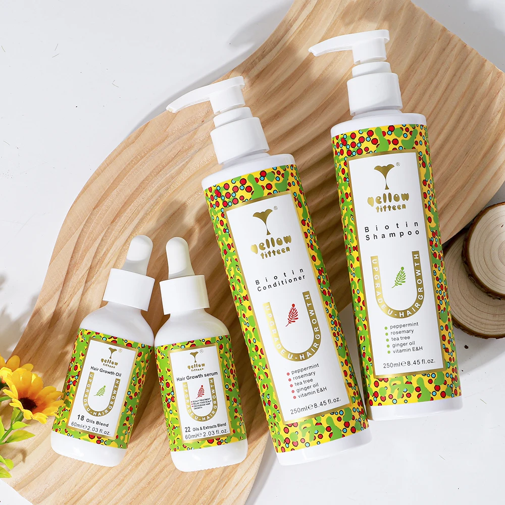 OEM Natural Hair Growth  Anti Dandruff Morocco Argan Hair Oil Shampoo Conditioner Organic Hair Care Set