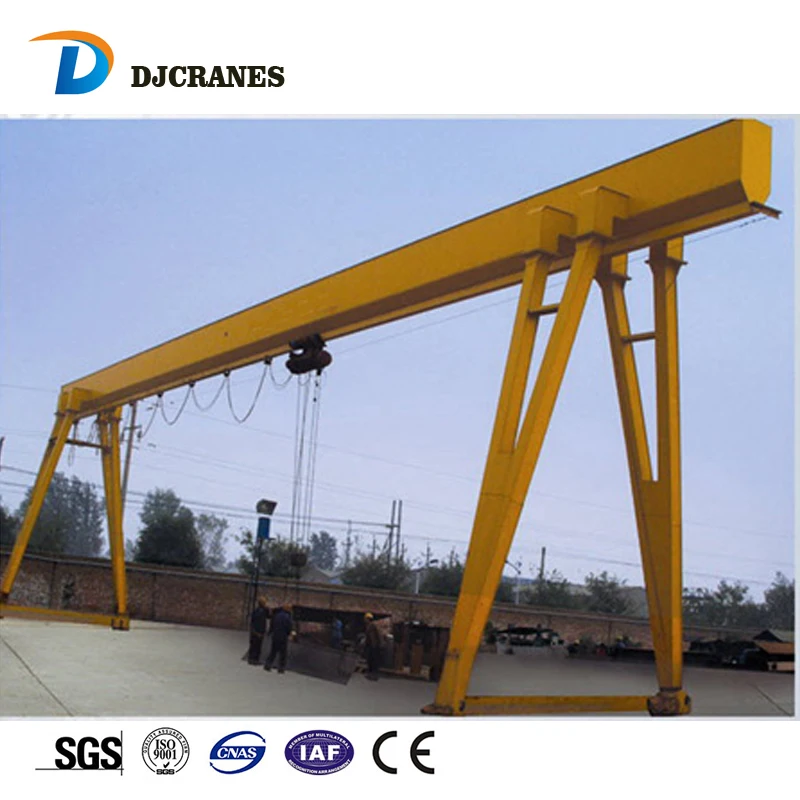 3t 5t 10t 15t 20t electric hoist single girder gantry crane price