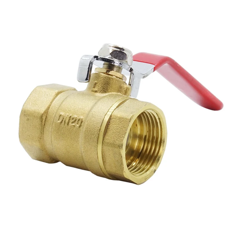 High Quality Copper Ball Valve Thread Female Full Bore Brass Ball Valve Supplier