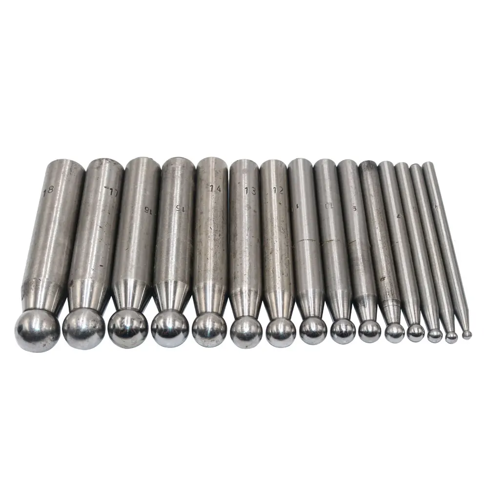 Dapping Doming Punch Block Metal Forming Tools Bell and ball making for Jewelry Making and Metal Stamping
