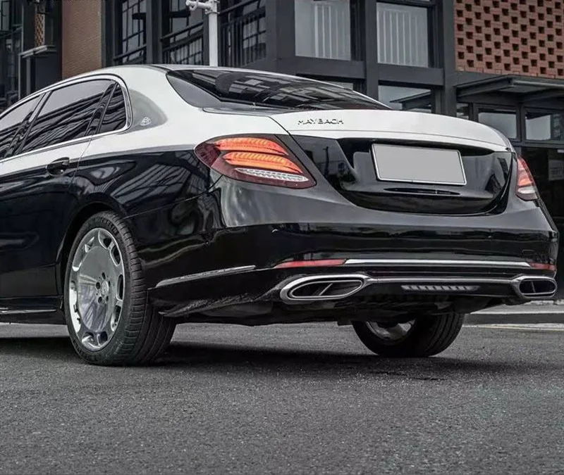 Лучший высококачественный Комплект кузова автомобиля для Mercedes Benz E class w213 2016-2020 в стиле Maybach, передний и задний бампер