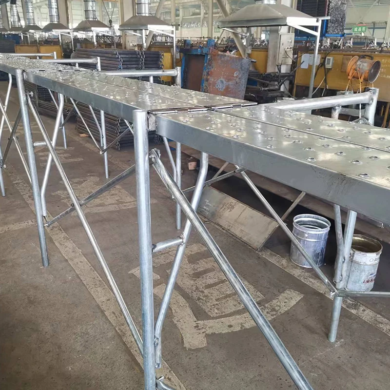Australian A Frame Steel Plank Without Hook Metal Scaffolding Planks for construction