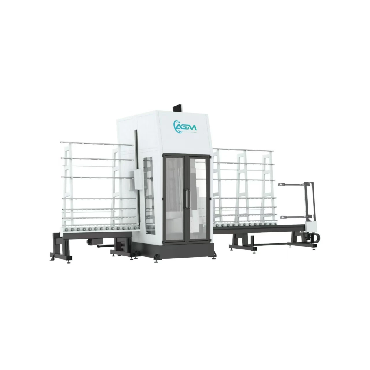 Высокоточный автоматический вертикальный сверлильный и фрезерный станок для обработки стекла