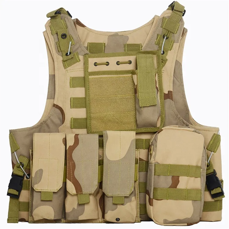 GAF Customized Adjustable 1000d Nylon Plate Carrier Chalecos Tactico Training Weight Tactical Vest