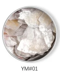 Wholesale INS Popular Manicure Nail stickers Colorful Decoration Accessories Marble Glitter Shell Mica Nail Art Flakes