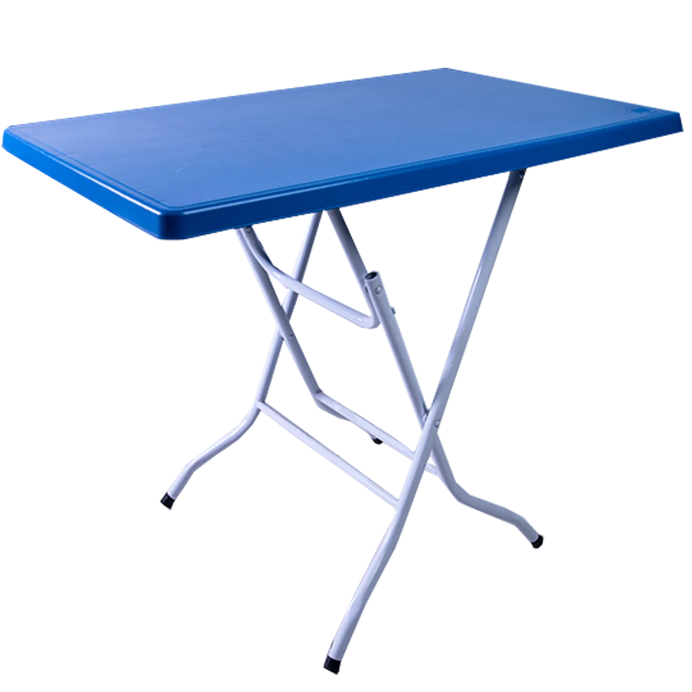 Recommended Leading Plastic Furniture Manufacturing Wholesaler Mabel White Square Plastic Dressing Table Folding Table Series