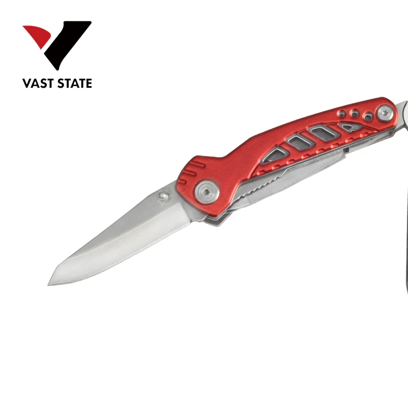 Wholesale top quality camping multi functional pliers tool with camo red handle