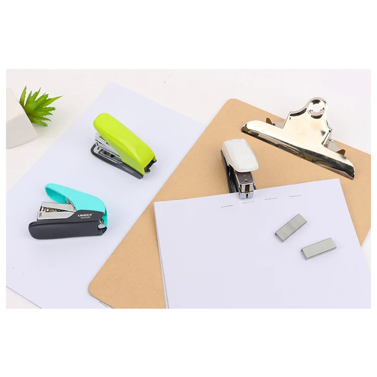 
UMI Stationery Factory Direct Production High Quality Fashion Metal Manual office stapler 