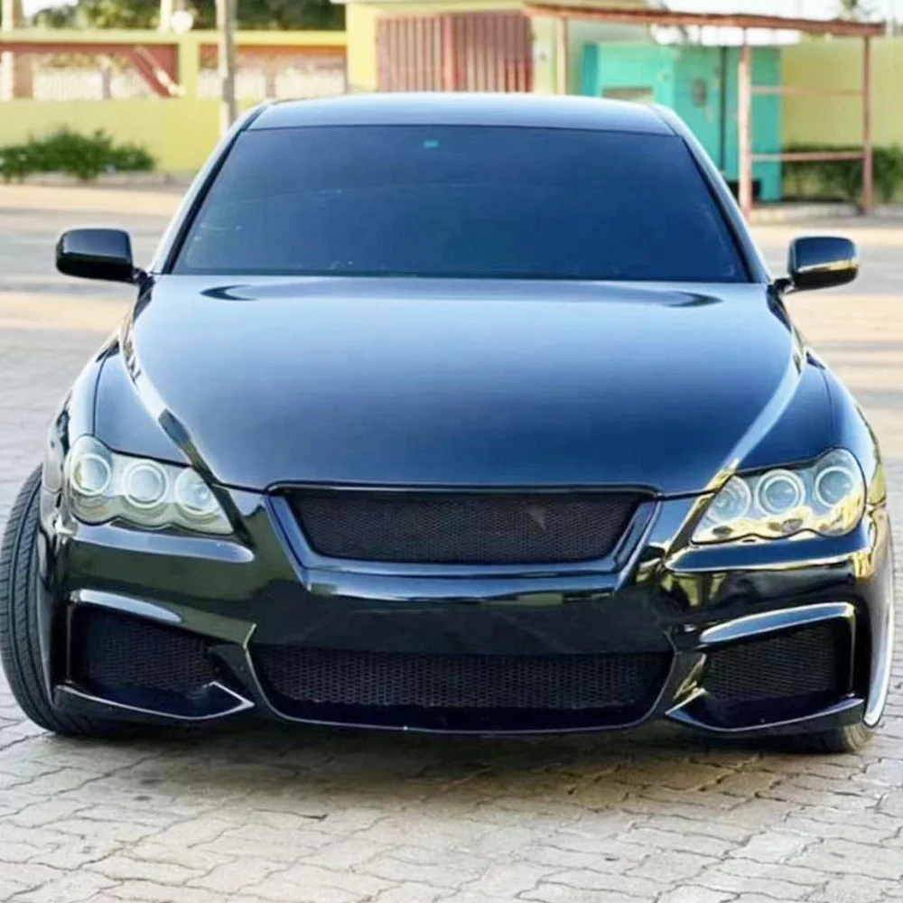 car front bumper for 2005-2009 Toyota mark  x reiz upgrade M style mark  x front bumper plastic material reiz car bodykit