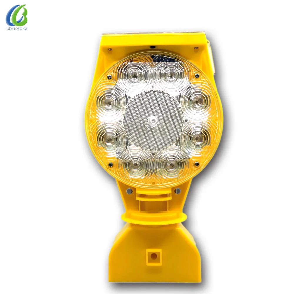 Оптовик в Китае проблесковый дороги баррикады трафика мигалка высокое яркий светодиодный предупреждающий световой сигнал на солнечной лампы