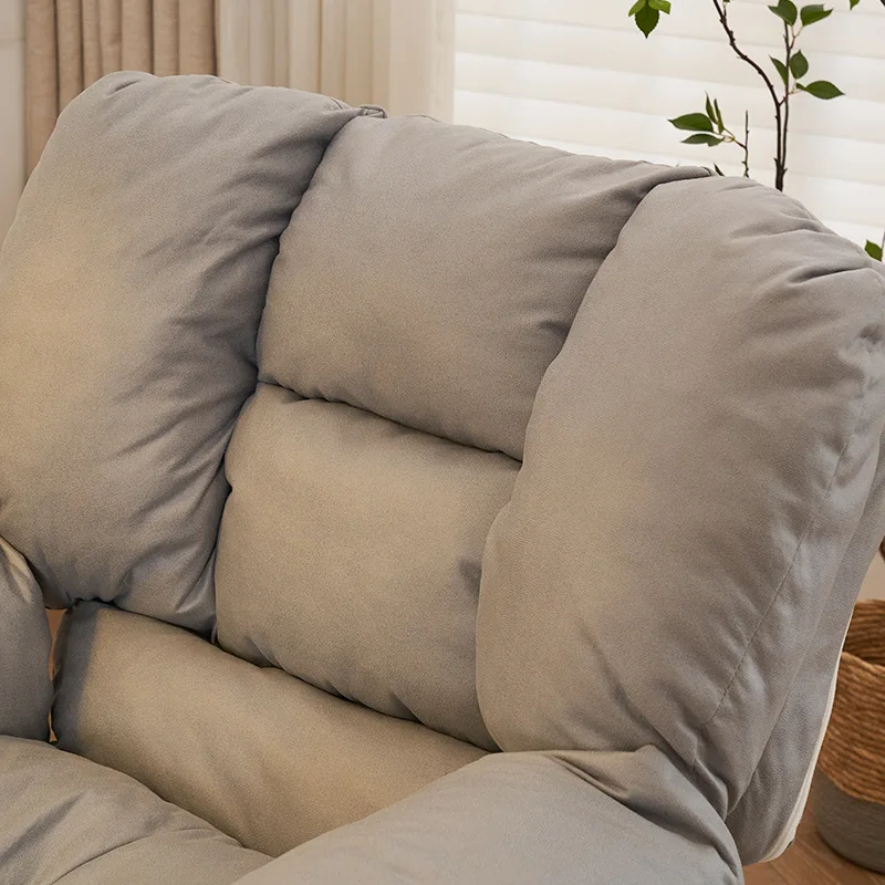 Эргономичный высококачественный офисный стул с кожаной тканью компьютерный поворотный высокий металлическим каркасом для домашнего использования