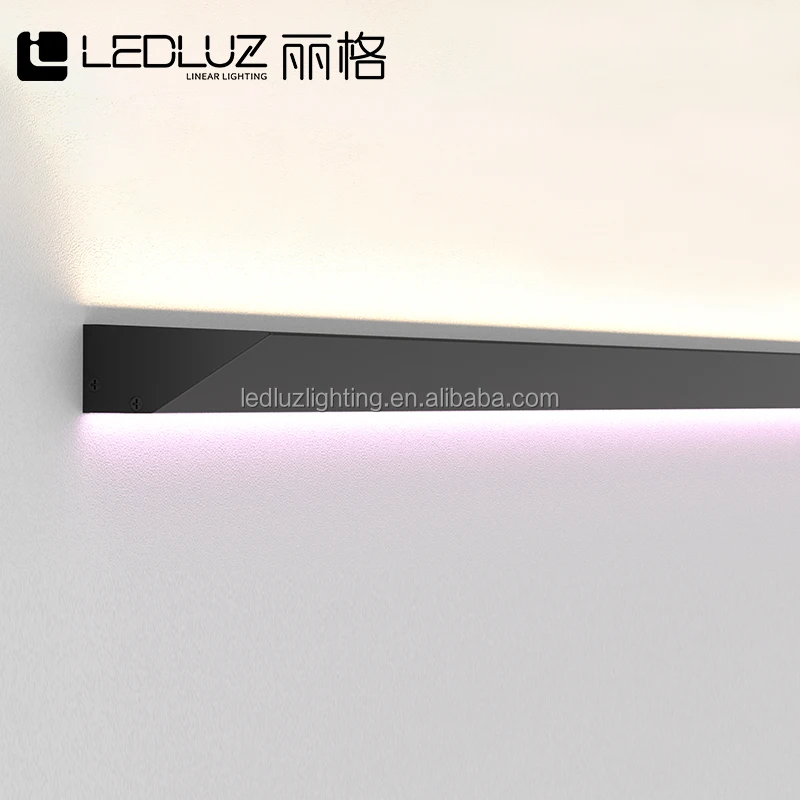 Up And Down Molding Cove Light Ceiling Led aluminum profile wall aluminum led channel  for Cove surface mounting