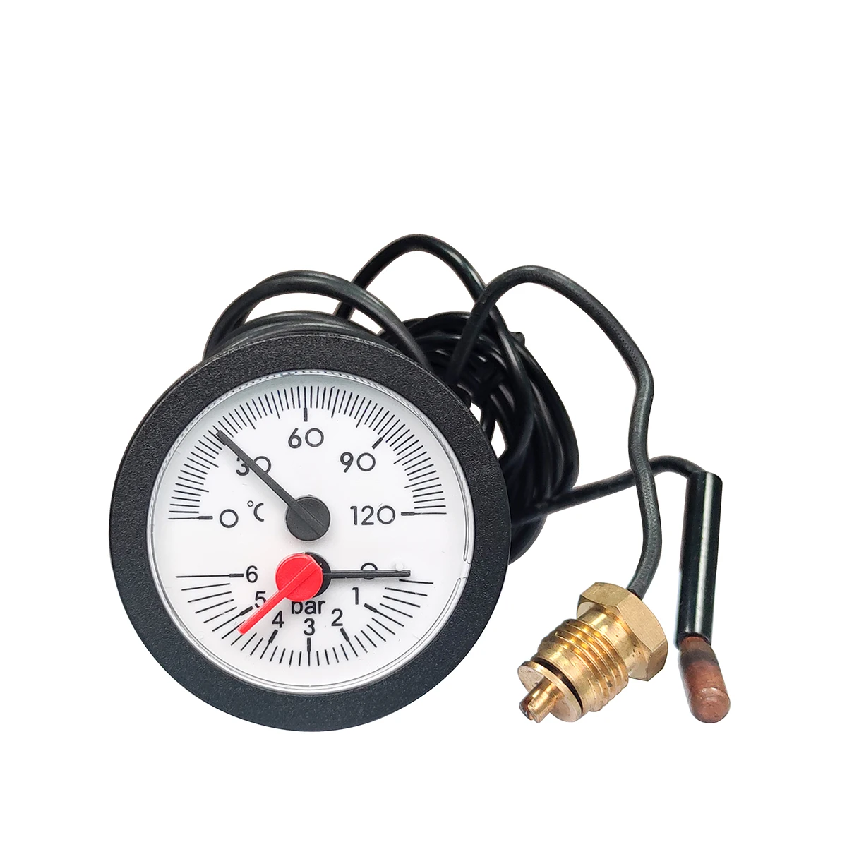 CPG-TP52-BK Capillary Pressure Gauge for Gas Boiler