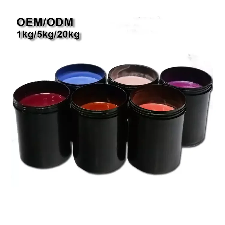 Bulk Raw Material For Gel Polish Factory Supplier Transparent UV Gel Polish Base Materials for Color Mixing