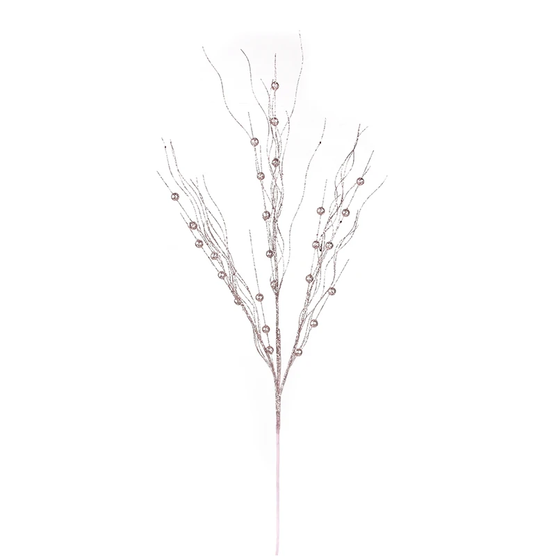 H21987 Outdoor Christmas Decorations Centerpieces Natural White Birch Stem Twig Spray Branches