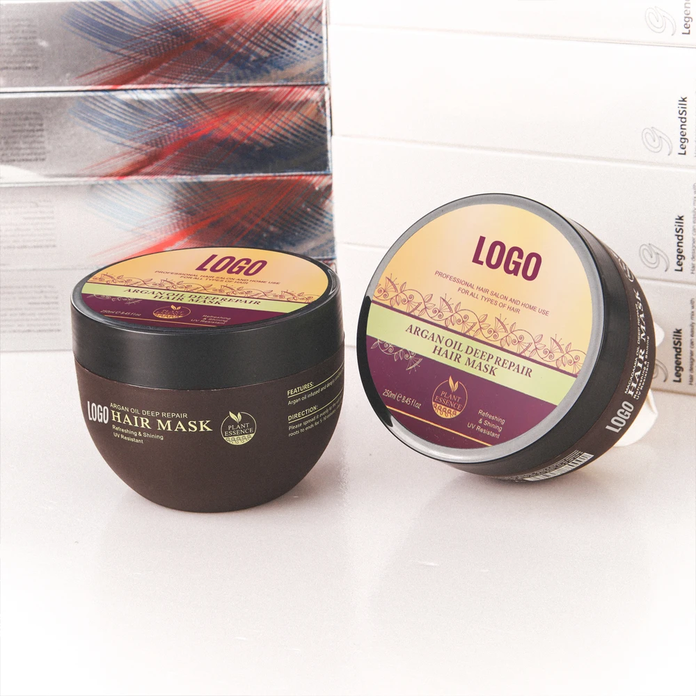  Professional Salon OEM Private Label 100% Natural Organic Argan Oil Deep Repair Smoothy Hair