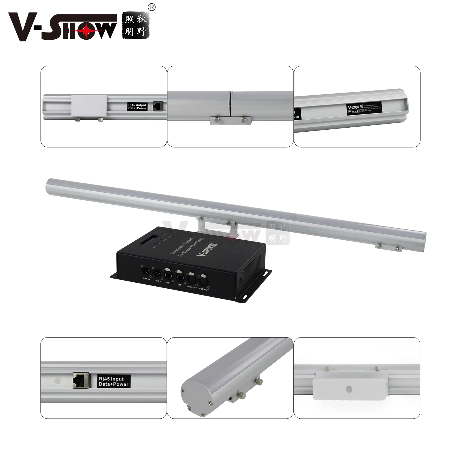 V-Show Led Pixel 16pcs With Controller RGB Pixel Bar Lights 3IN1 LED Pixel Tube Dj Disco Club