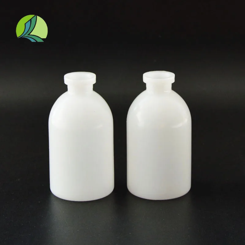 Изготовление ветеринарный HDPE PP пластиковые фармацевтические вакцины птицы бутылка 50 мл белый медицинский флакон