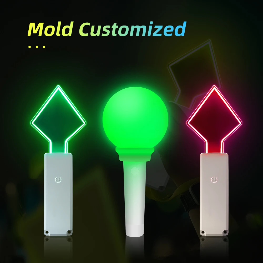 LED Sticks Led Light Stick Lights Lightstick Wand Up Flash Rechargeable Multi Color Concert LED Flashlight Bright Lightsticks