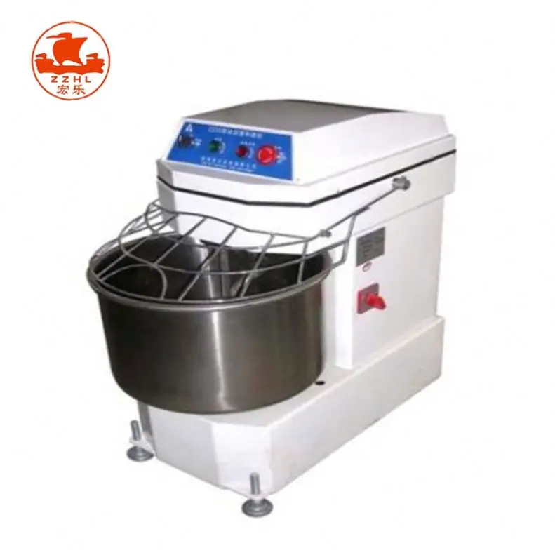 Of New Materials Good 5 Kg Style Competitive Price Vacuum Machine 100Kg 125Kg Commercial Flour Spiral Dough Mixer