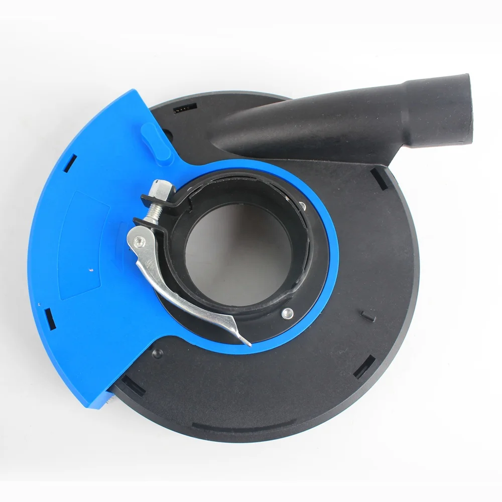 Raizi 5 inch grinder dust shroud assembly with concrete grinding wheel