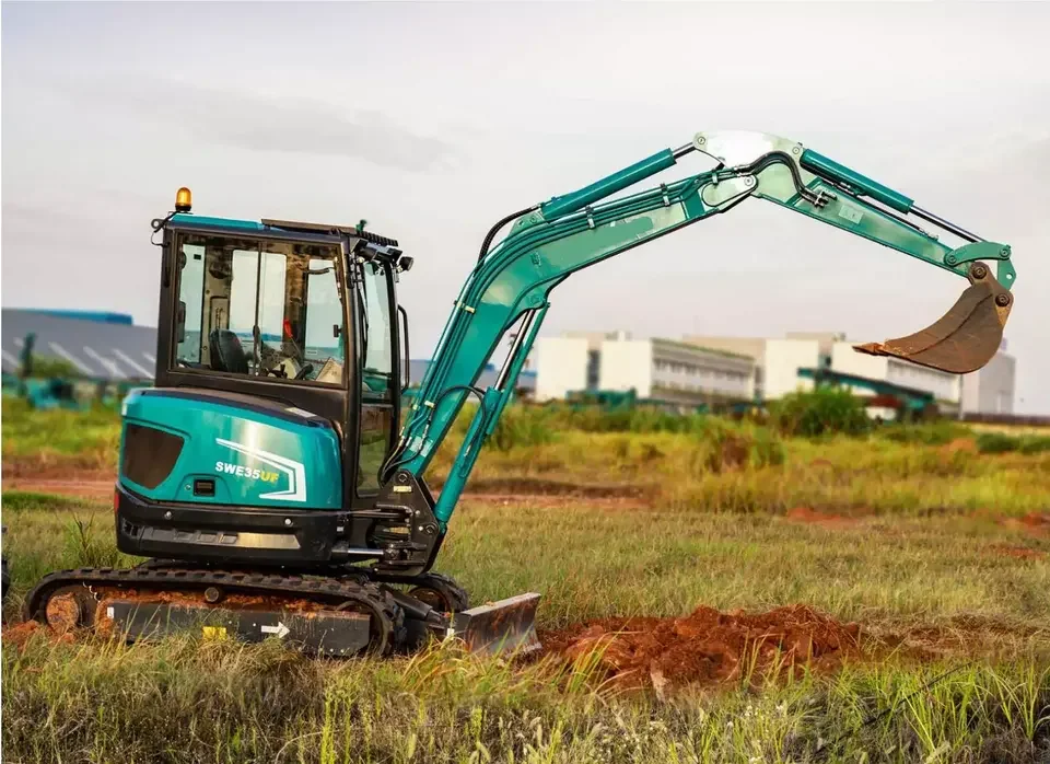 SUNWARD Small Mini Crawler Excavator SWE35UF 3.5ton Hydraulic Small Digger with CE EPA Engine