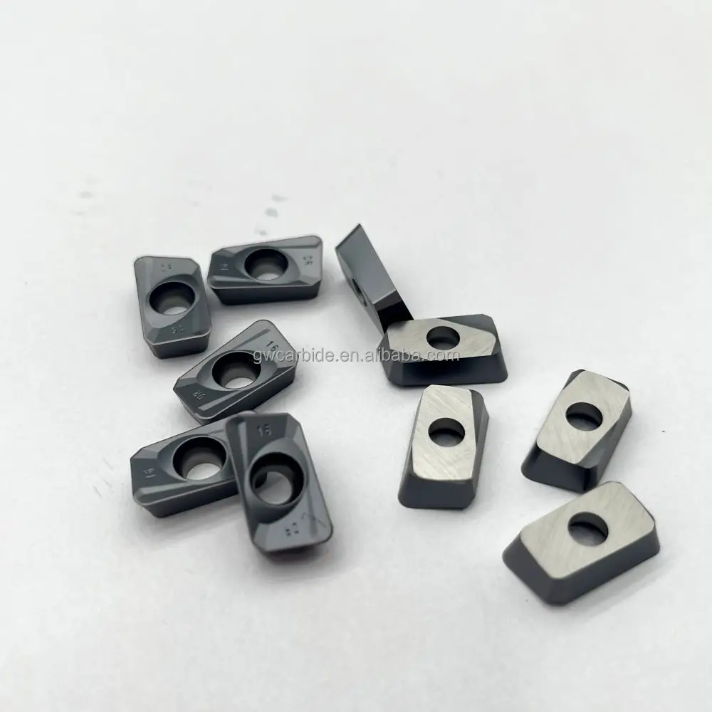 10pcs CNC Lathe CVD/PVD Coating Thread Cutting Tool Screw Tungsten Carbide Milling Cutter Insert APKT160404