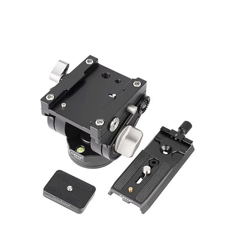 Video Accessories CAVIX Professional Light-weight Tripod Hydraulic Fluid Ball Head For 10KG Camera