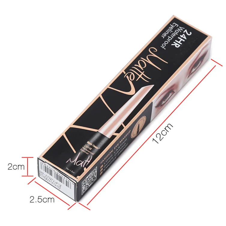 Private Label Vegan Eye Gel liner Pencil Waterproof  Liquid Magnetic Eyeliner With Magnetic Eyelashes Set