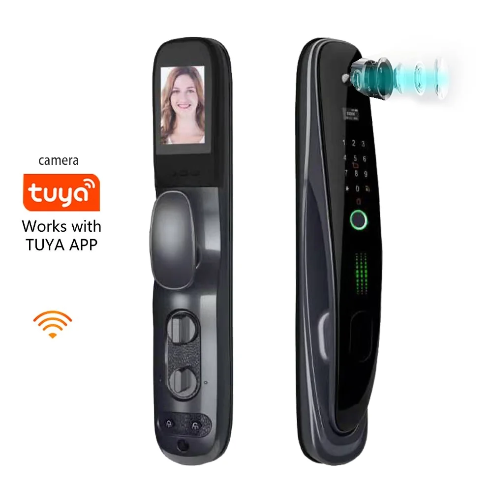 Safe tuya smart key lock with digital password