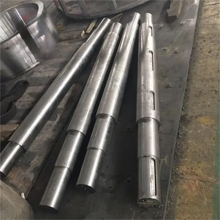 Customized low alloy structural steel shaft forgings for heavy machinery