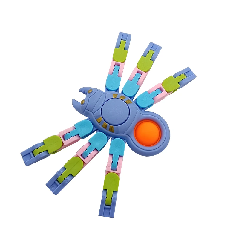 Popular New Design Wacky Tracks Spinning Finger Fidget Toy For Kids