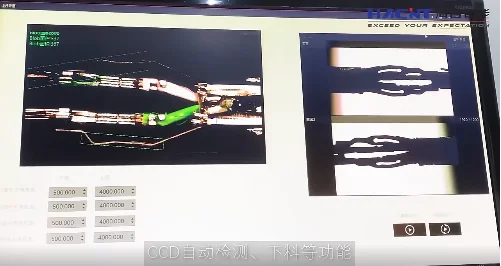 HBQ-212A data cable manufacturer machine  ETHERNET SHORT core WIRE CABLE PEELING STRIPPING AND CRIMPING MACHINE