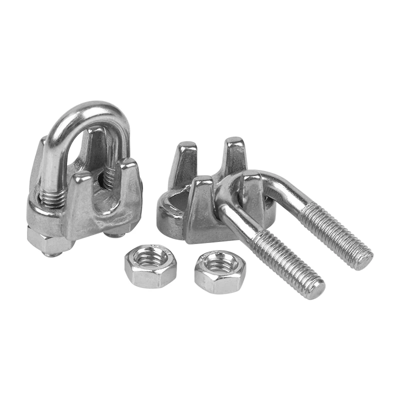 Factory High quality US type wire rope cable clip clamp Din741