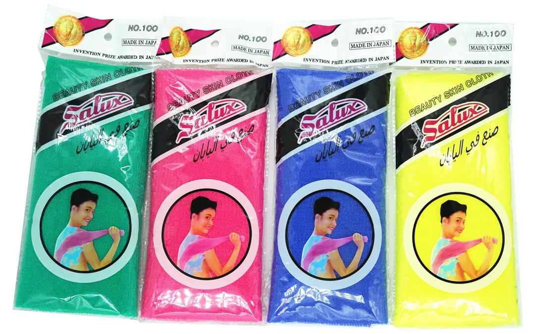 Высококачественное нейлоновое полотенце для ванной твердое отшелушивающее банное взрослых дома отеля спа-ванны губки