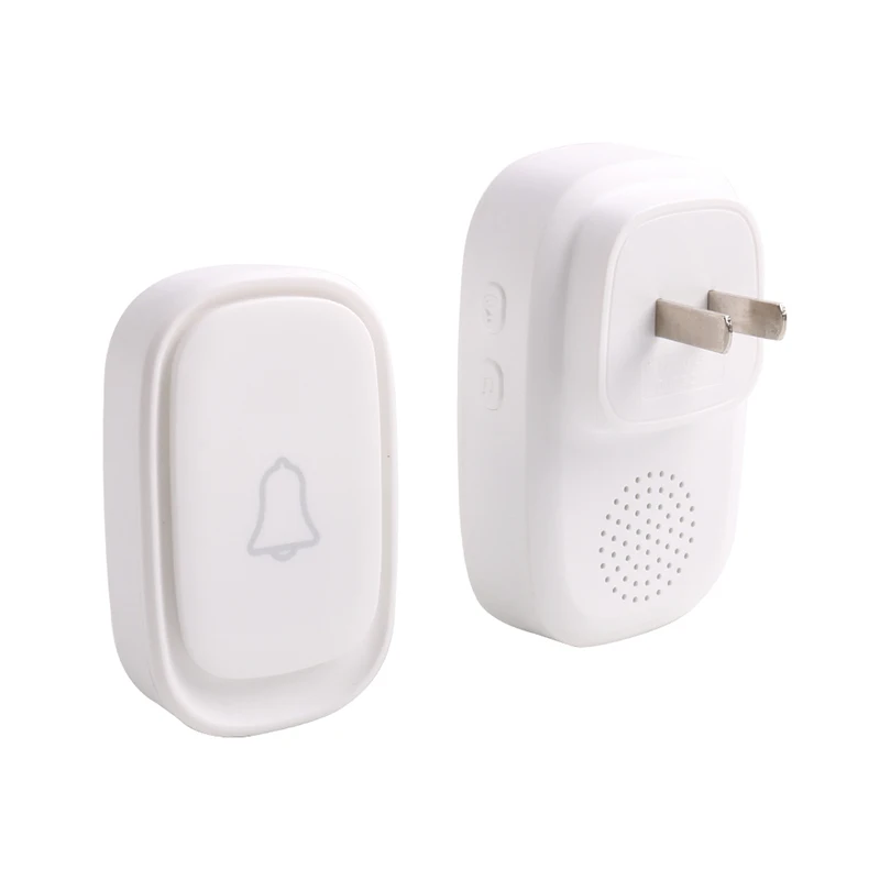 6 7 беспроводной дверной звонок домашний водонепроницаемый мини-дверной 100 м Диапазон 8 уровней громкости 38 дверных колокольчиков