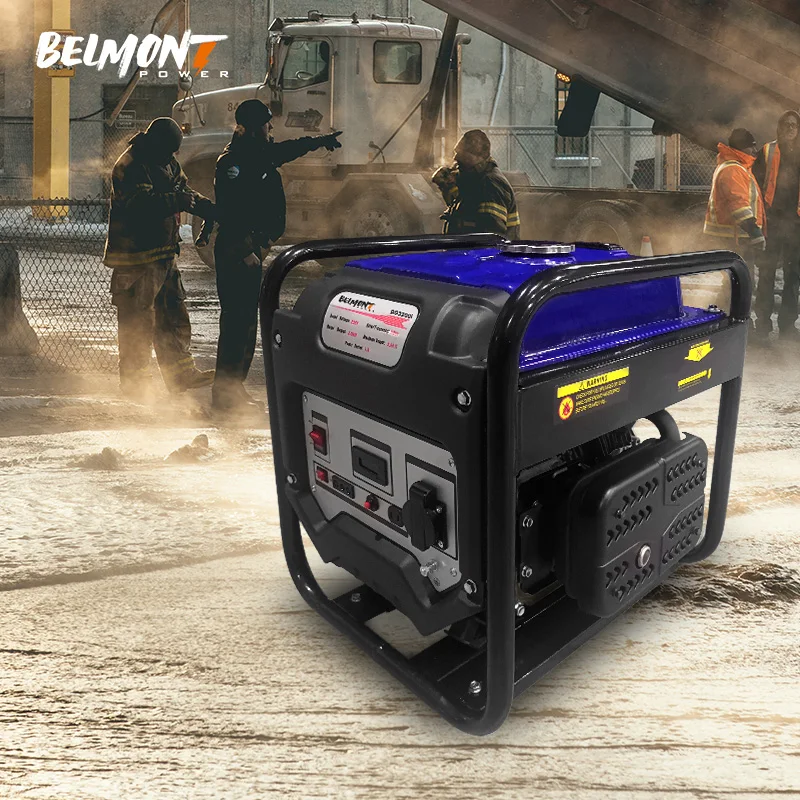 120V 230V 3KW 3.5KW 12V 8.3A 8.5L Manual Start Open Frame Inverter Generator Gasoline for Camping