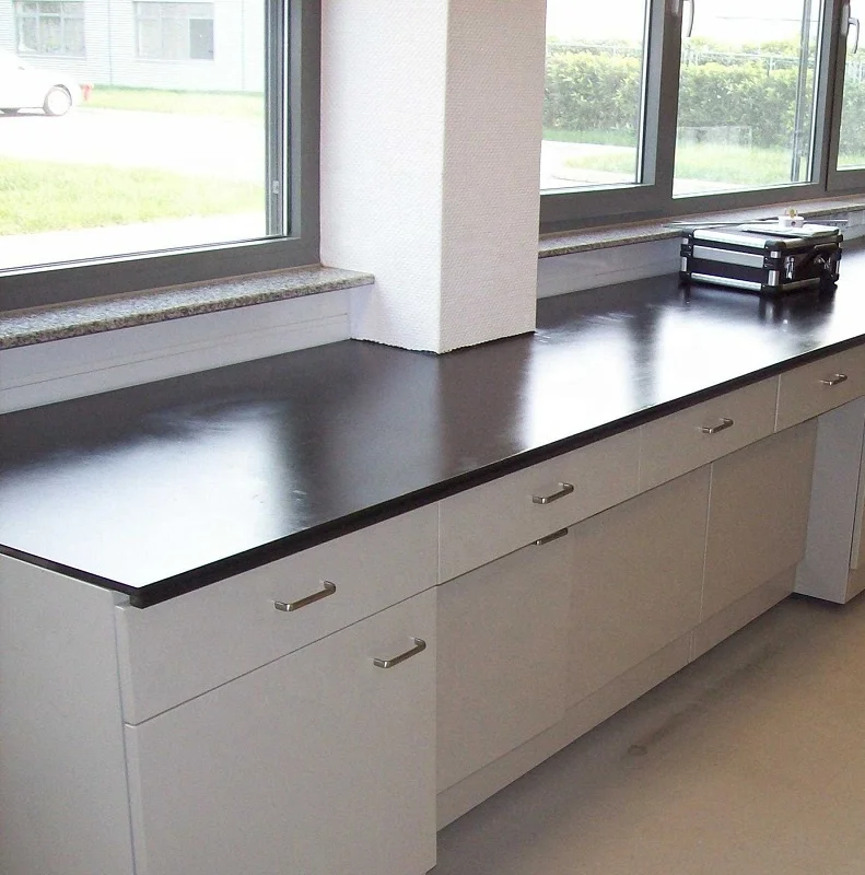 12mm Chemical Resistant HPL Compact Laminate Clean Touch Finish High Pressure Laminate Phenolic Resin Board Anti Finger Print