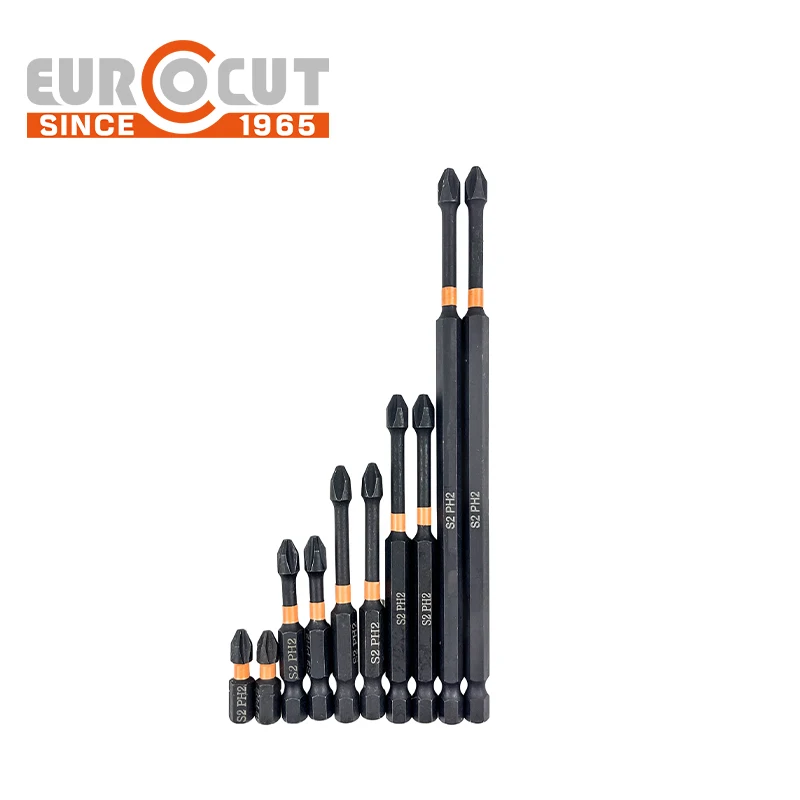 Impact Bits Magnetic Screwdriver Hex shank Screwdriver Bit Screw Driver bits