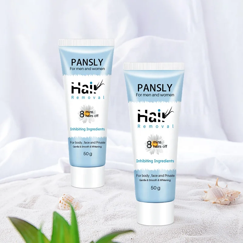 Wholesale 50g Pansly Armpit Hands Body Legs Face Hair Removal Cream Permanent Hair Removal Cream
