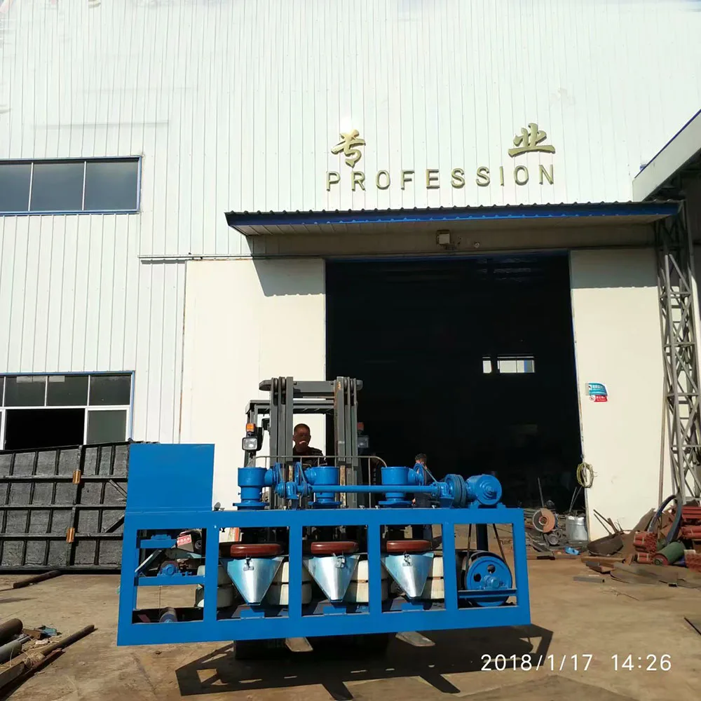 Iron Tin Ore Washing Separator Machine Three Disc Permanent Magnetic Separators