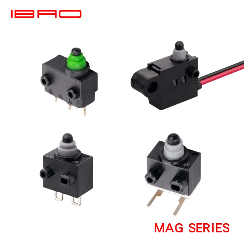 IBAO CNIBAO MAG Series mini small sealed waterproof Micro Switch SMD slide structure