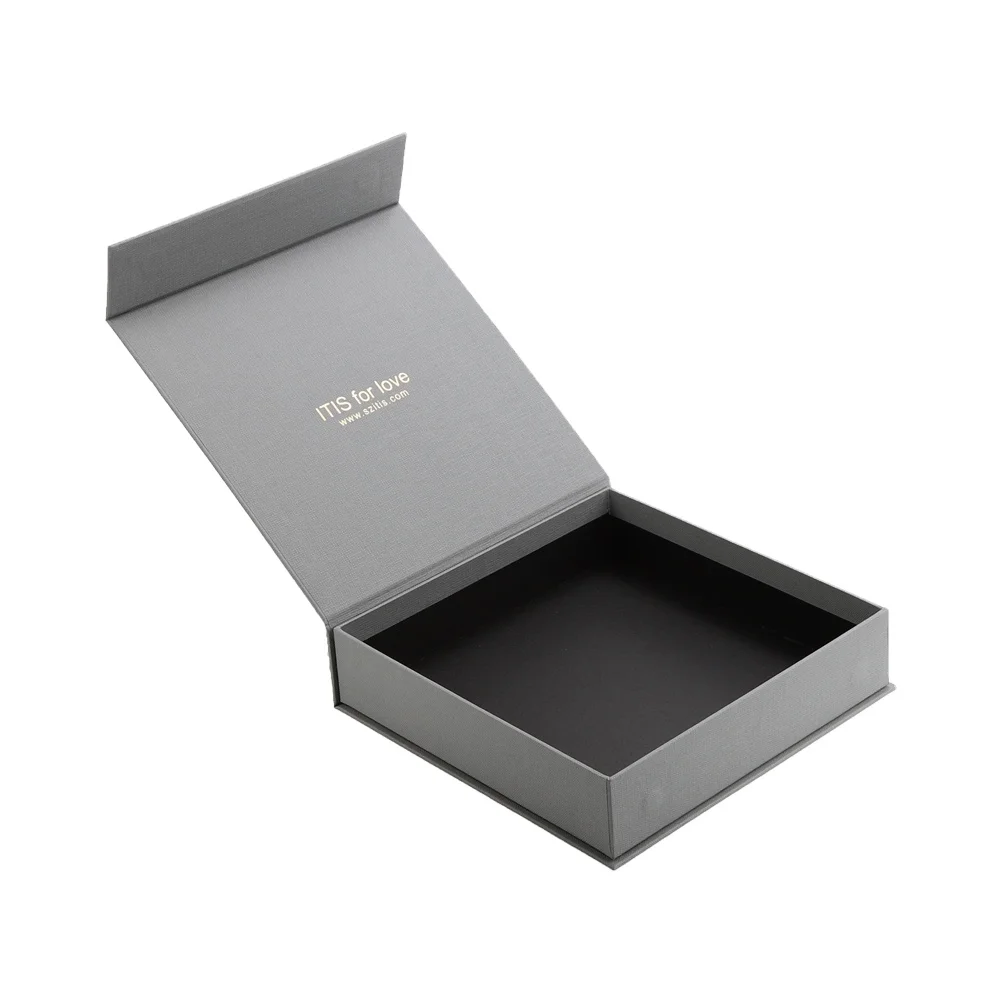 Custom black pen wine glass magnetic gift boxes wholesale