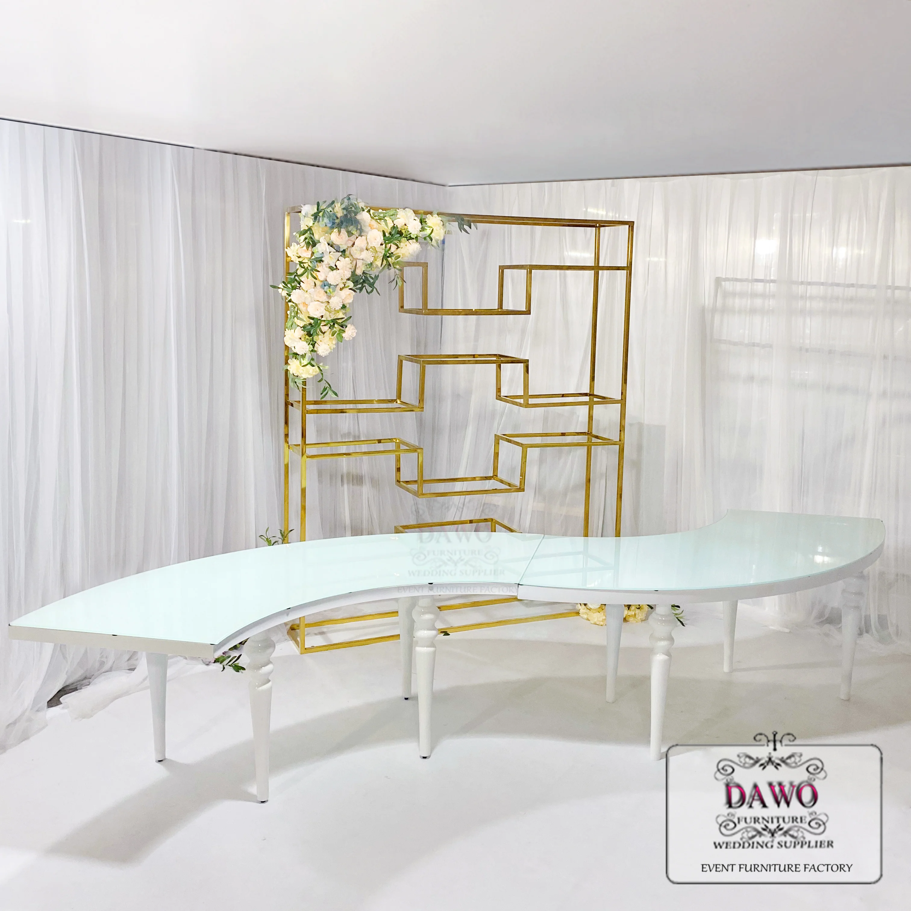 Оптовая продажа, Свадебные Столы из Нержавеющей стали типа S для свадьбы